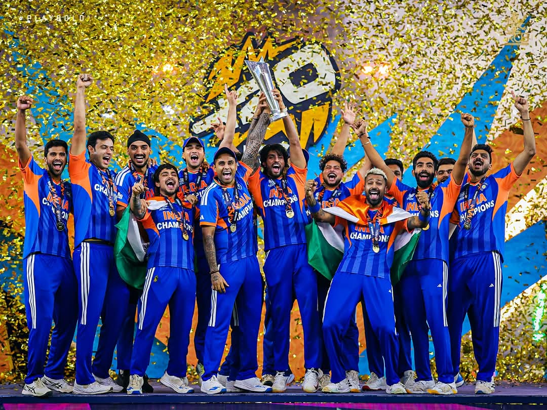 nagentx's tweet photo. Deserving Win by Team India to Lift T20 World Cup 2026

Amazing Team work

Jai Hind  🇮🇳 https://t.co/bejAZjO4tv