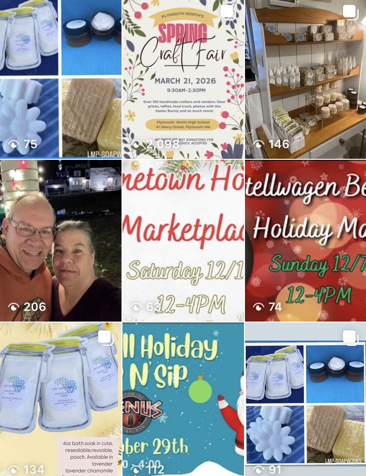 Follow me on <a href="/instagram/">Instagram</a> 

instagram.com/lmpsoapworks