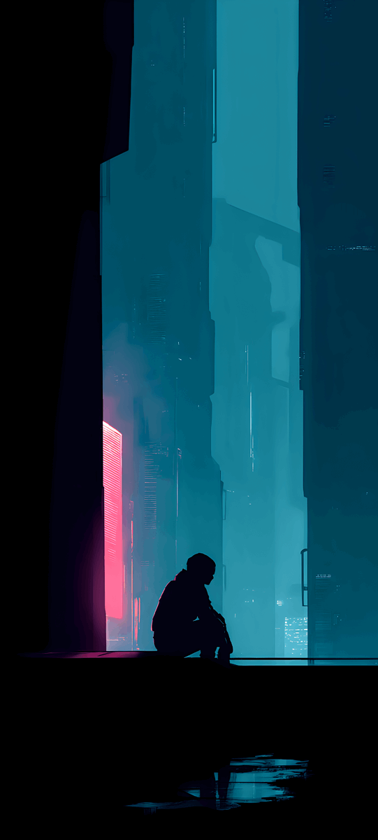 404images's tweet image. Midnight Courier on Neon Rooftop🔒
4K Phone Wallpaper

Tap &amp;amp; Hold ➜ Load in 4K

Want more like this? Check out buymeacoffee.com/404images

#wallpaper #neon #futurism #cityscape #synthwave