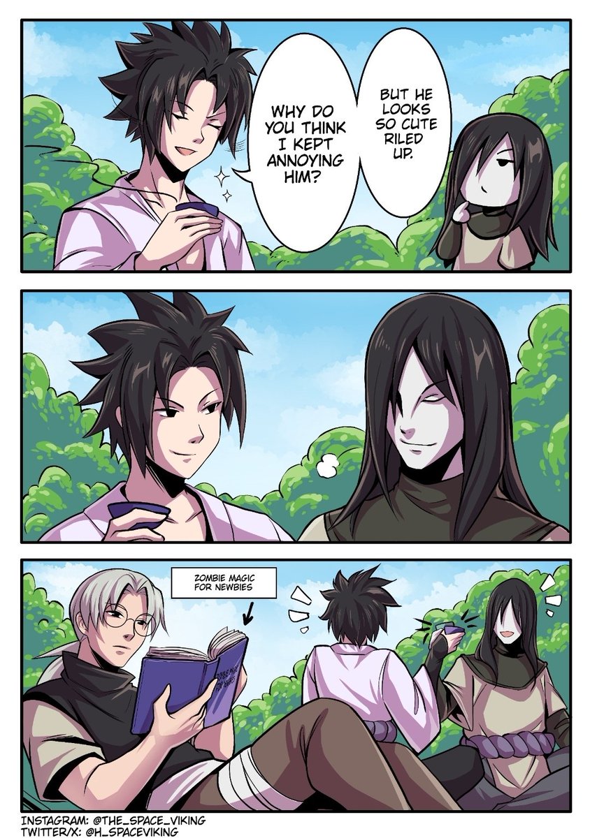 Daily life with Orochimaru. Part 1

#naruto #narusasu