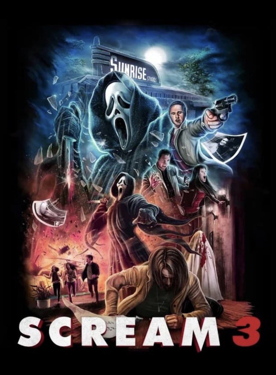 Shane_Maximus_'s tweet image. Rewatch ➡️ Scream 3 👀🩸(2000, in VO)

#Scream3