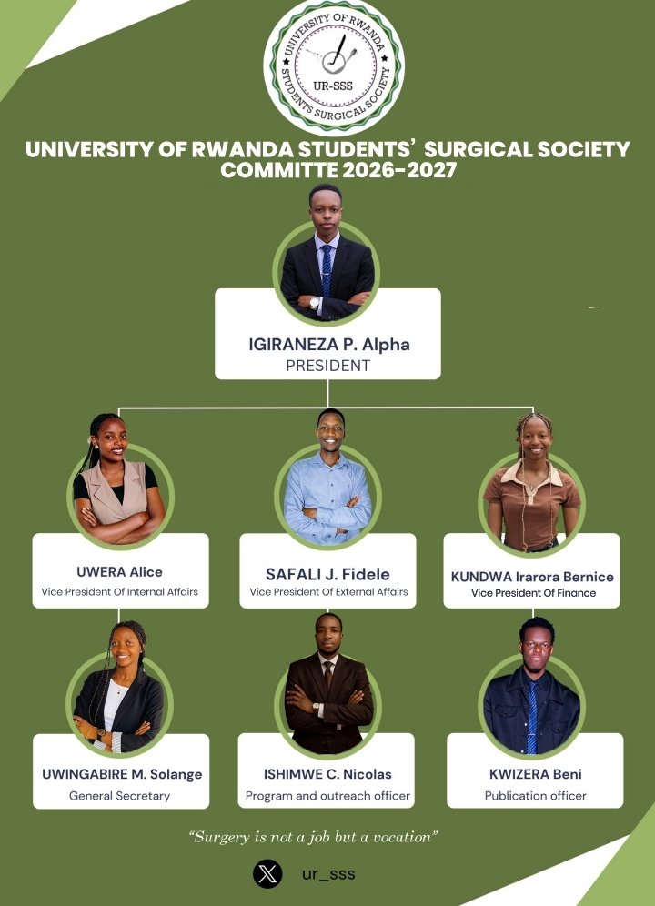 UNIVERSITY OF RWANDA STUDENTS' SURGICAL SOCIETY tweet media