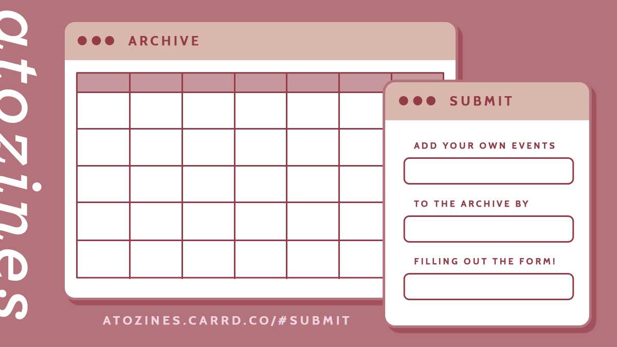atozines's tweet photo. 🔸Want to check out past zine projects?

Check out our Zine Archive: https://t.co/qcODj0HYWS 

Don't see your project? Submit to the Archive: https://t.co/JZN3LFPAhm 

Looking for something new? Find a free zine to download: https://t.co/4oGCDI8bGs https://t.co/LmLbejfCH9