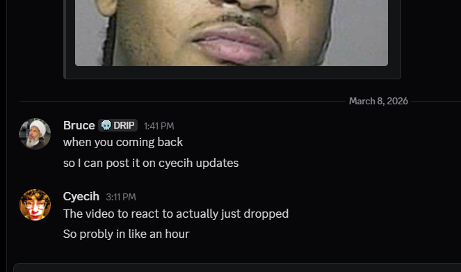 cyecihUPDATES's tweet photo. Cyecih is coming back to a banger streamer your prayers have been answered #IDF #Isreal #Aura https://t.co/2X7E4BJV22