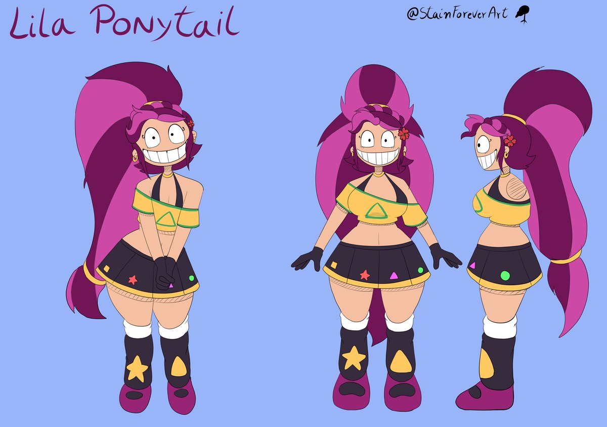 StainForeverArt's tweet photo. Lila Ponytail ref!
Lily but brazilian 
#PoppyPlaytimeChapter5 #PoppyPlaytimefanart #poppyplaytime #lilylovebraids https://t.co/Xg97rPxERh