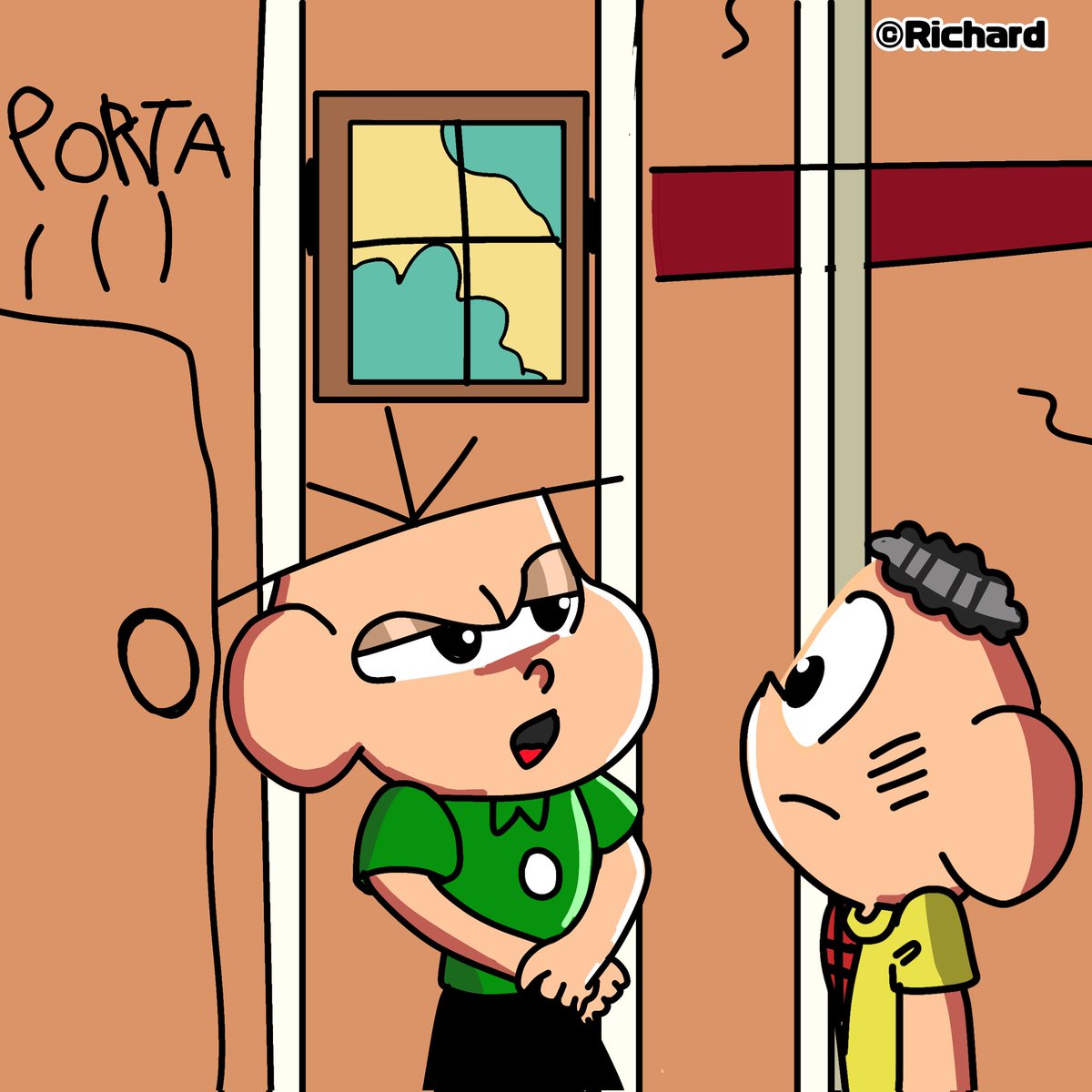 Richard_pixels's tweet image. Cascão...... cadê a polta?

#tdm #turmadamonica #fanartdaturma