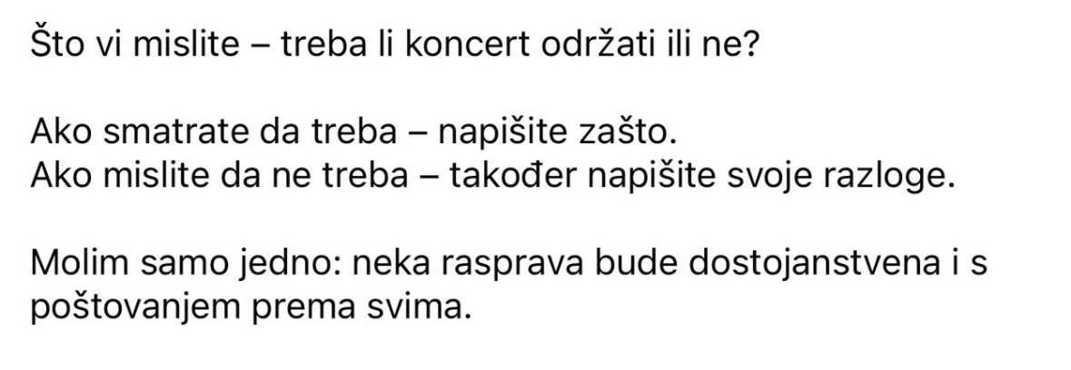 Nakon svih napisanih budalastina lik je u fazonu PISITE MI U KOMENTARIMA SAMO DOSTOJANSTVENO. Ja ne znam sta je s ljudima vise…