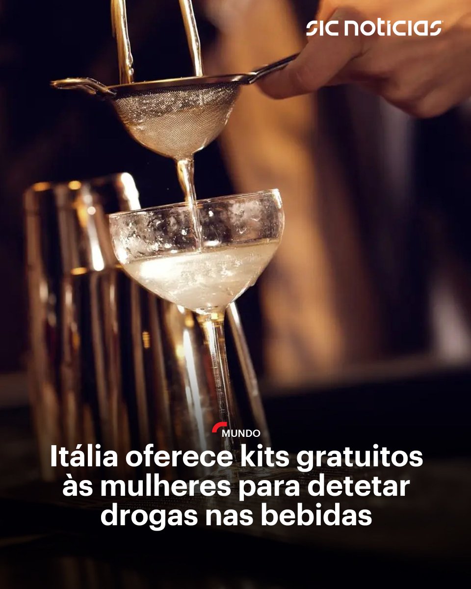 Farmácias em Itália começaram a distribuir a mulheres kits gratuitos de deteção de drogas nas bebidas, iniciativa por ocasião do Dia Internacional da Mulher que visa prevenir violações e aumentar a consciencialização sobre o assédio sexual facilitado por drogas.

Saiba mais aqui: