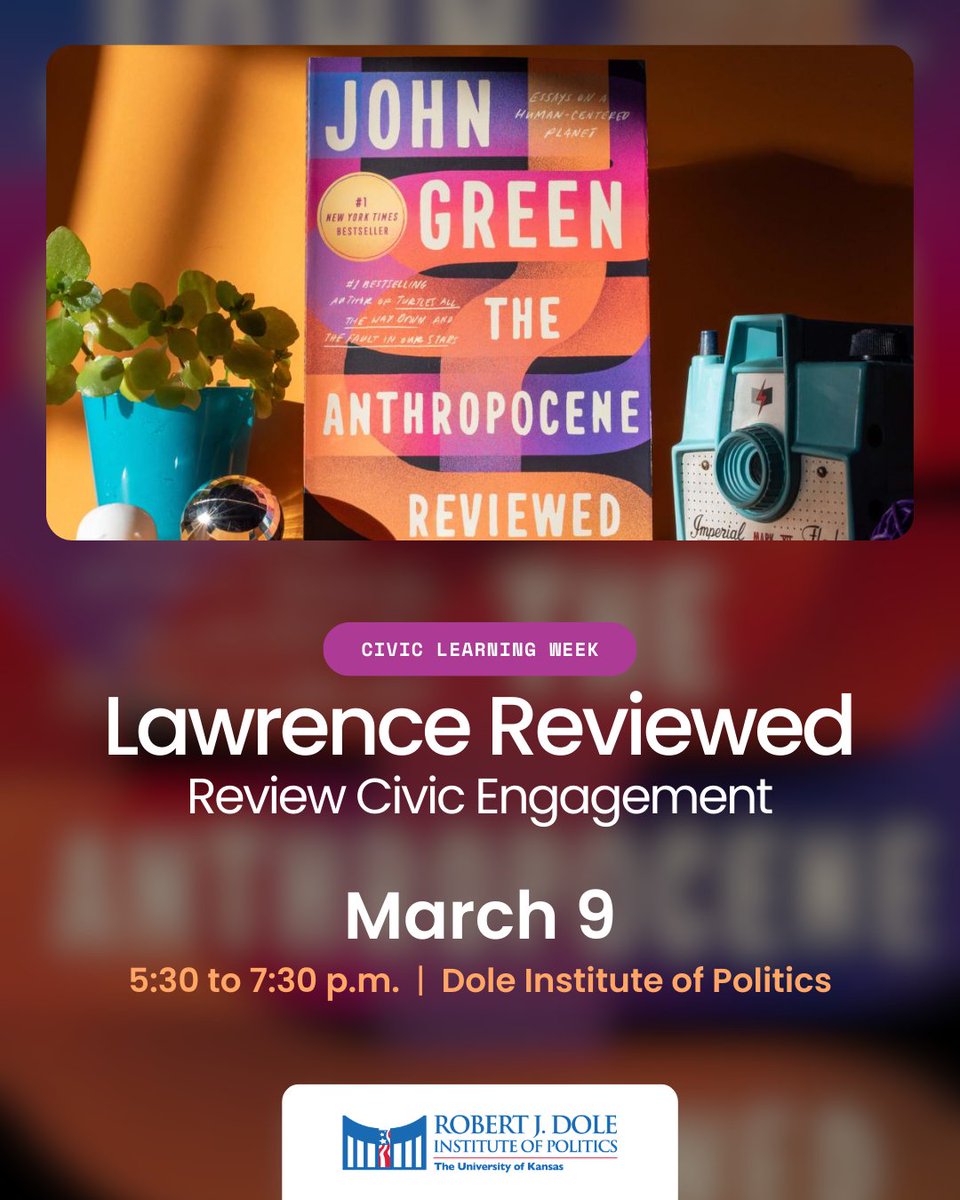 Dole Institute of Politics tweet media