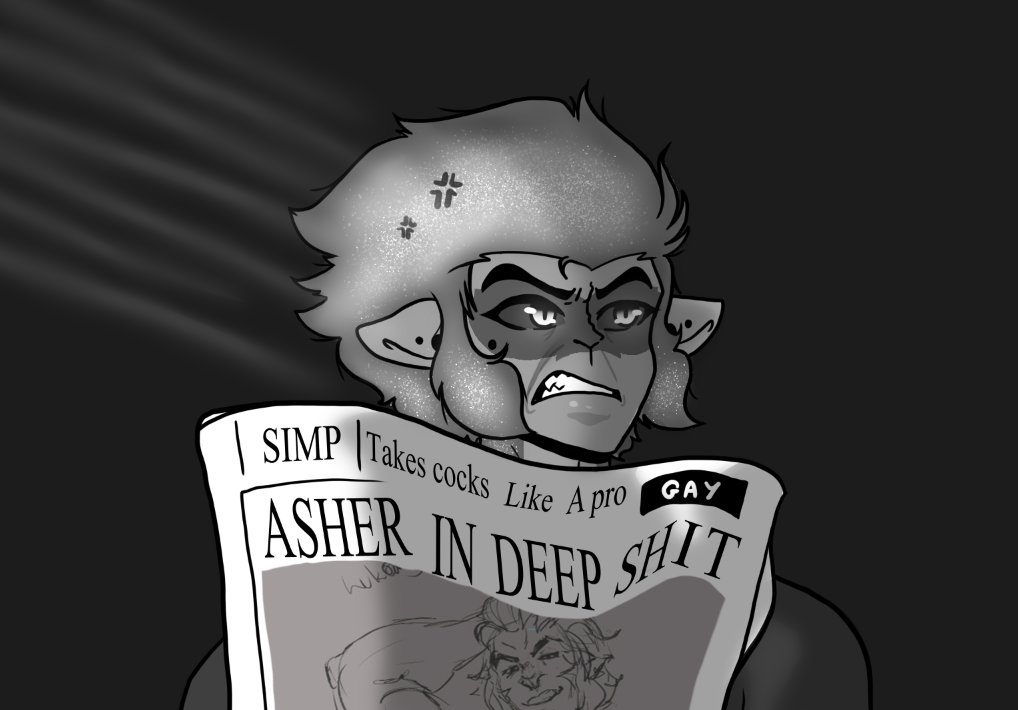 Razzy3399's tweet photo. Asher..don't mind the newspaper @EverLait https://t.co/6VTFcmfP2H