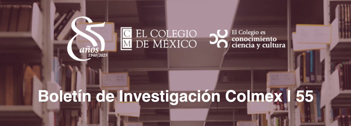 El Colegio de México tweet media