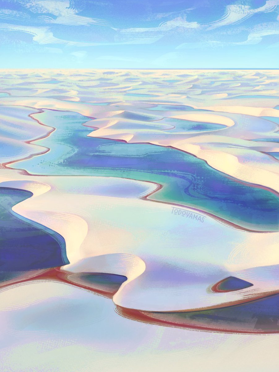 lençóis maranhenses 🎨