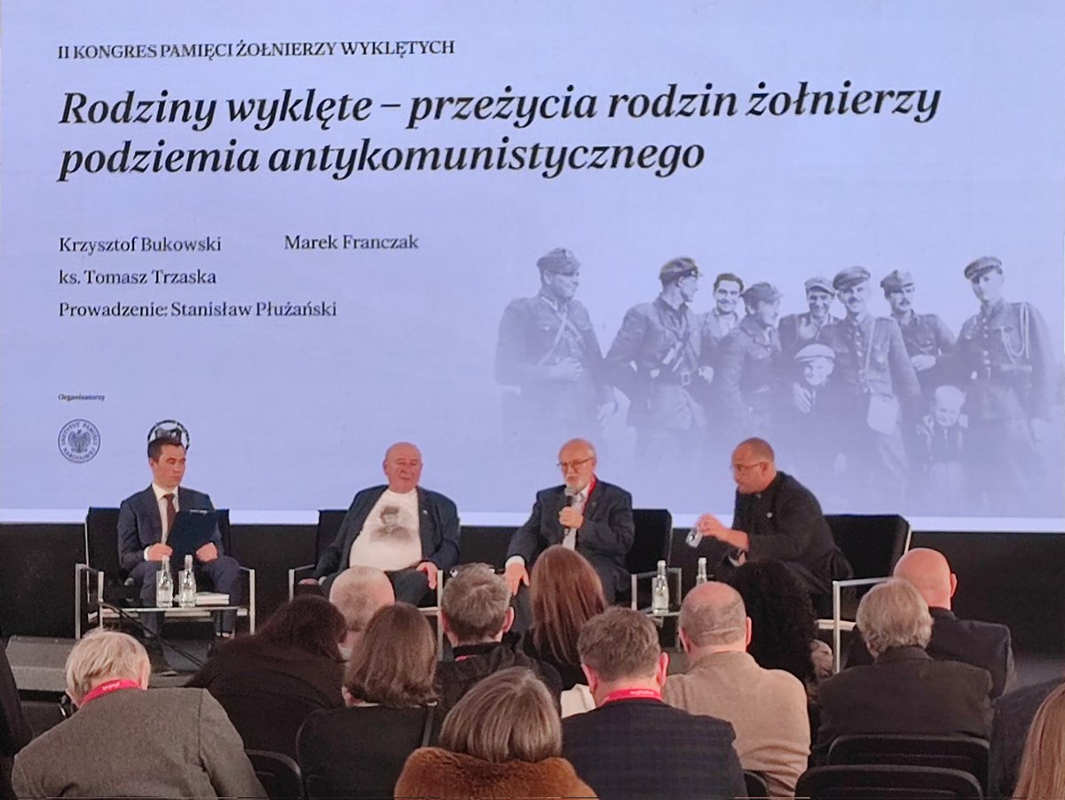 FederacjaP's tweet photo. II Kongres Pamięci Żołnierzy Wyklętych w Warszawie za nami. Delegacja Federacji brała udział w tym wydarzeniu. Było wiele ważnych tematów, zacnych środowisk i dyskusji. Ważny czas. 
#Niezłomni https://t.co/TwPaa9cfsO