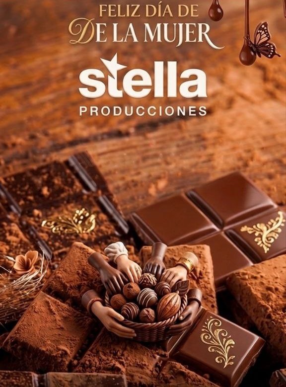 ¡Feliz Día Internacional de la Mujer! 🌷🍫
En #StellaProducciones celebramos a las mujeres que, con su talento y dedicación, endulzan nuestra empresa todos los días. ¡Su pasión es el ingrediente clave de nuestro éxito! Gracias por ser el corazón de lo que hacemos.

#DiaDeLaMujer
