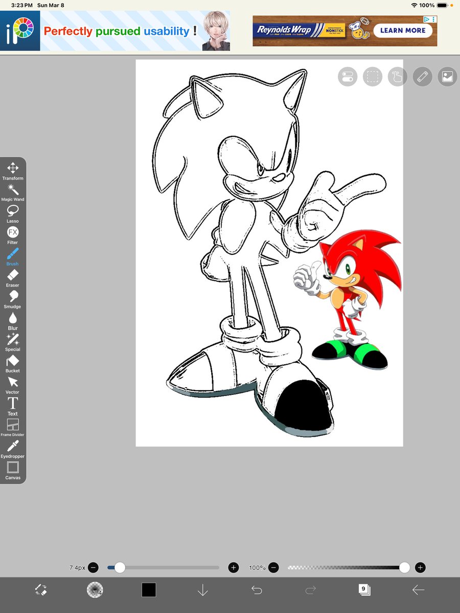 logansanta88128's tweet photo. Cooking the art for my upcoming thumbnail #Art #RedSonic #SonicTheHedgehog https://t.co/uavoFjcG1E