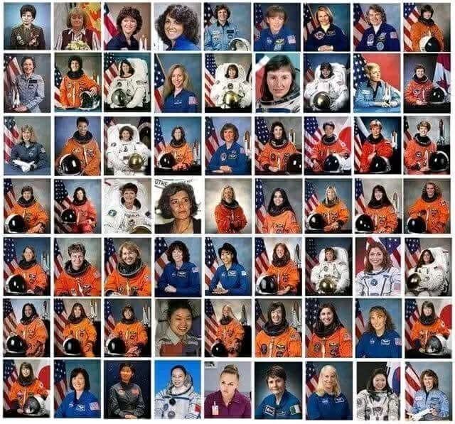 Celebrating International Women's Day with astronauts in orbit, and on spaceship Earth..