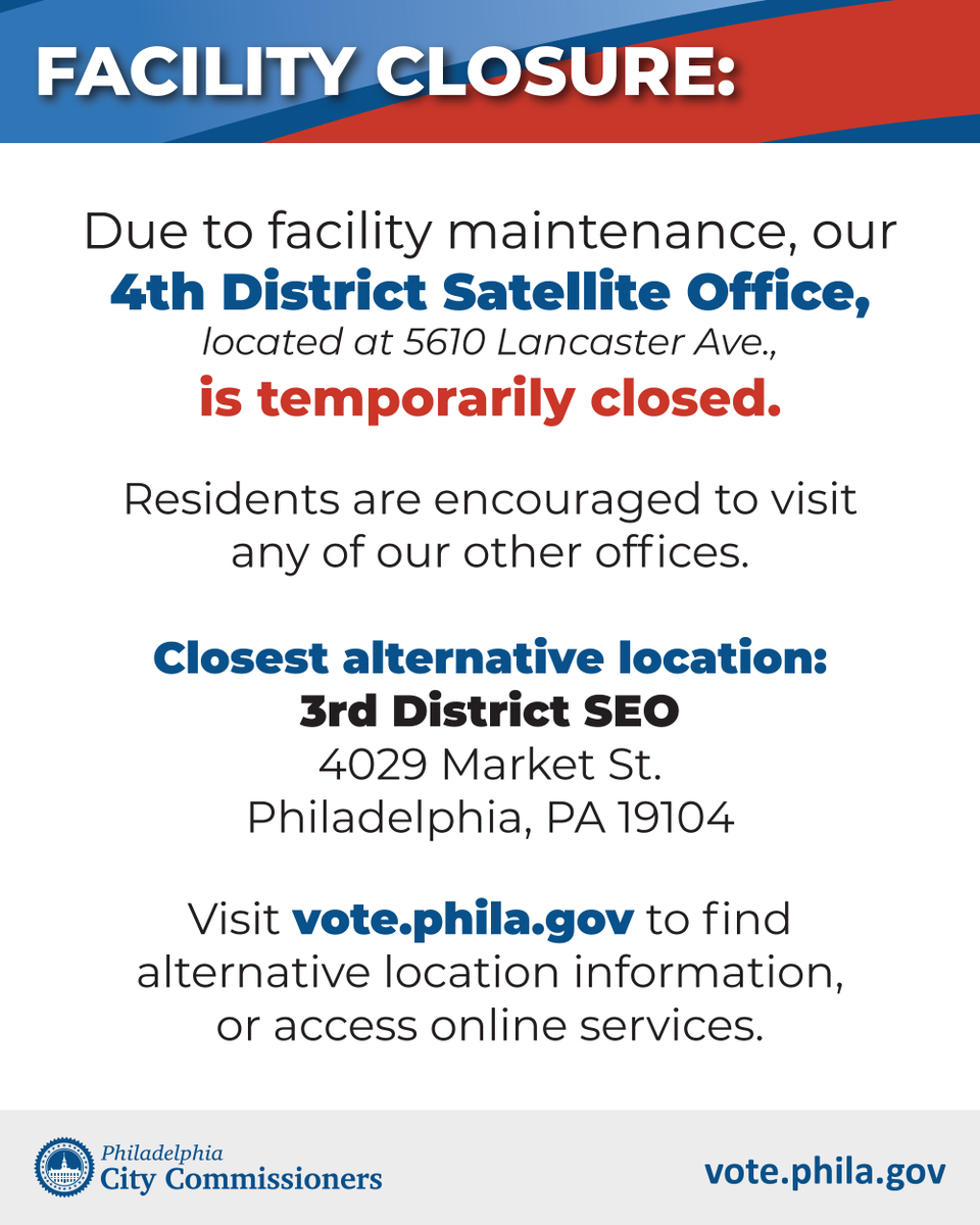 Philadelphia City Commissioners tweet media