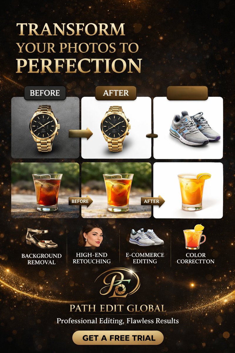 patheditglobal's tweet photo. Your photos deserve more than just editing. They deserve perfection.
https://t.co/6t6lTk2zWF
info@patheditglobal.com 
+44 7931 732368 
#PathEditGlobal #PhotoEditingExperts #ImageEditingServices #BackgroundRemoval #PhotoRetouching #ClippingPathService #ProfessionalPhotoEditing https://t.co/ejOSw393Cf