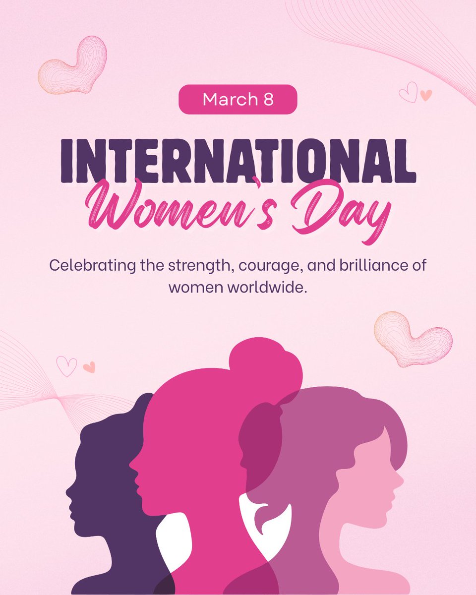 itsmamabearb's tweet photo. Happy International Women’s Day!

Today I’m celebrating the strength, creativity, resilience, and joy of women everywhere. Women who came before us, women beside us, and women still finding their way.

All women deserve safety, respect, and the freedom to be themselves. 🌸 https://t.co/wDl86YBlI7