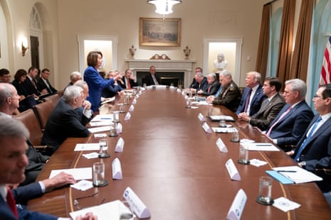 Gooney911's tweet photo. @Wilson__Valdez Nancy Pelosi. Facing him down across the table at a White House meeting during his first term. https://t.co/kXask8eWJd