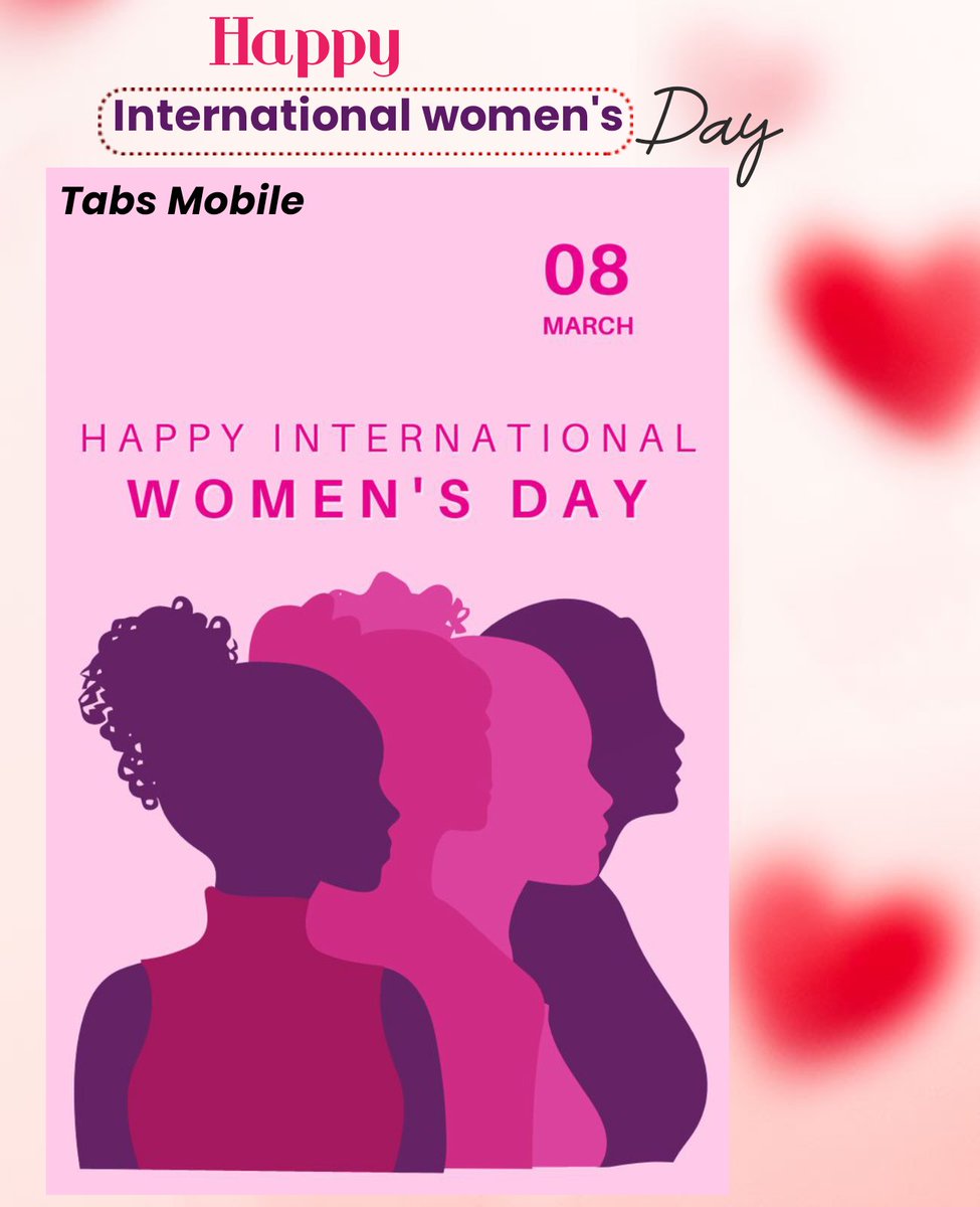 TabsMobile's tweet photo. Happy International Women’s Day #HappyInternationalWomensDay https://t.co/Zpb7TchqTL