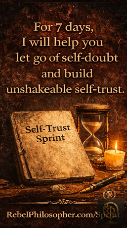 rebelfilosopher's tweet photo. Start the SelfβTrust Sprint.
Simple system. Real momentum.
Build selfβtrust with receipts, not speeches.
https://t.co/iTRMlPNiNc
#bladeofzen #rebelphilosopher #selftrust #freebie
ππ¦π£π¦π ππ©πͺππ°π΄π°π±π©π¦π³ https://t.co/PDavJAePzu