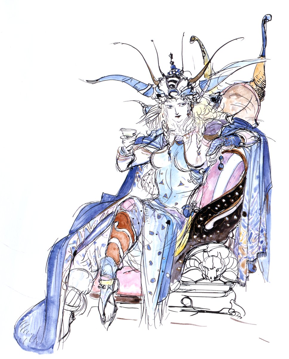 ArtShareHQ's tweet photo. #Illustration | FINAL FANTASY II ― "Iconic Designs"🖌️🎨

Artist: Yoshitaka Amano https://t.co/avRhcFbOw7
