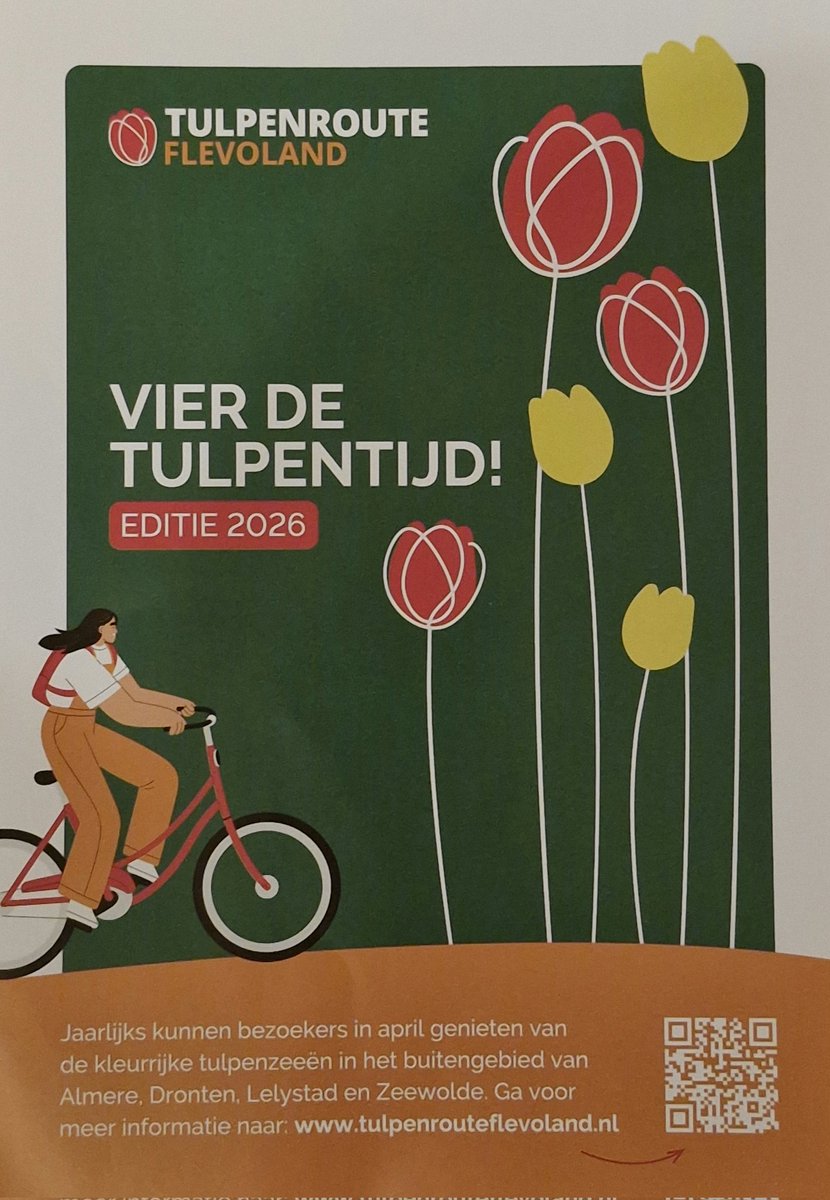 Tulpenroute Flevoland 🌷 tweet media