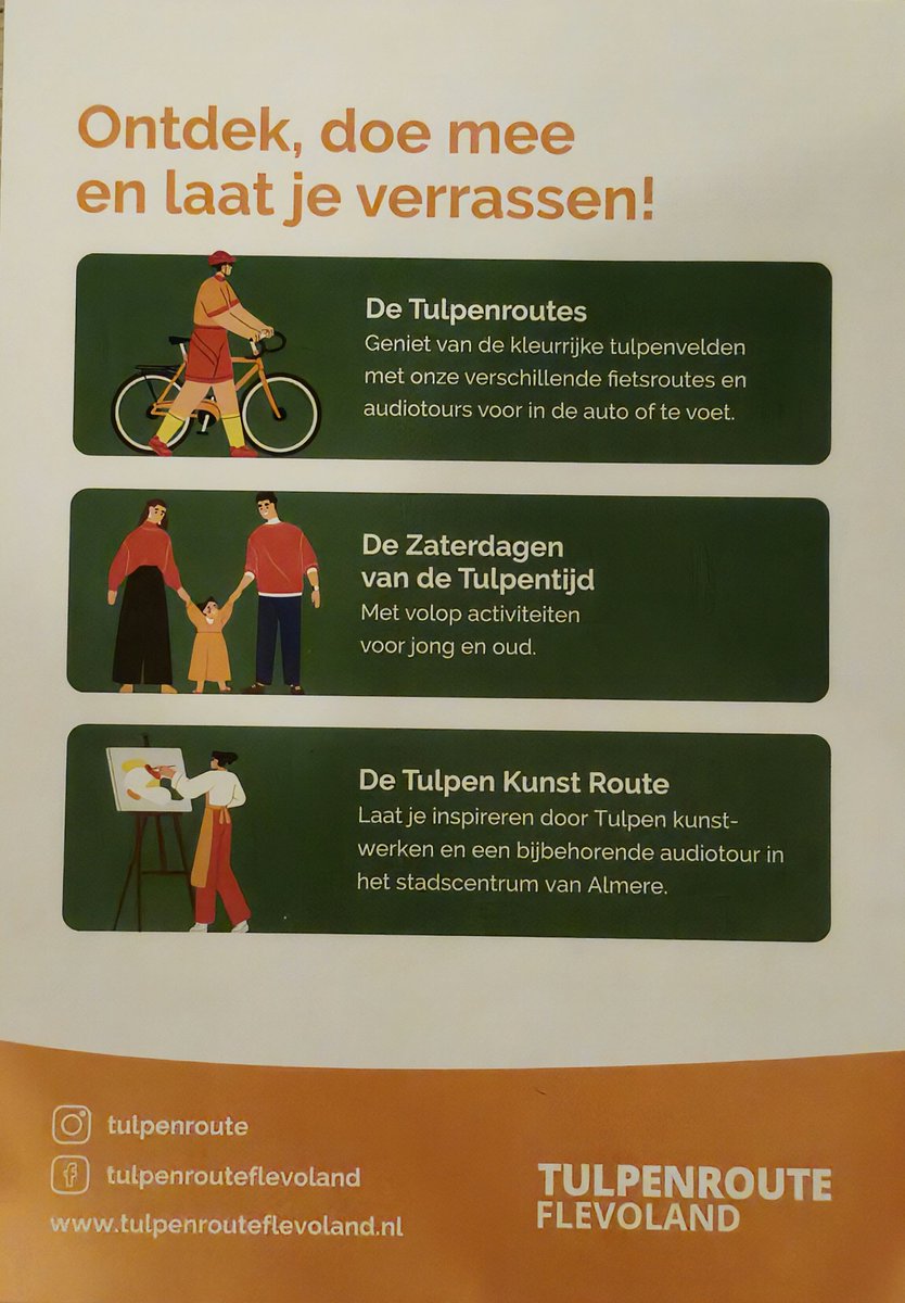Tulpenroute Flevoland 🌷 tweet media