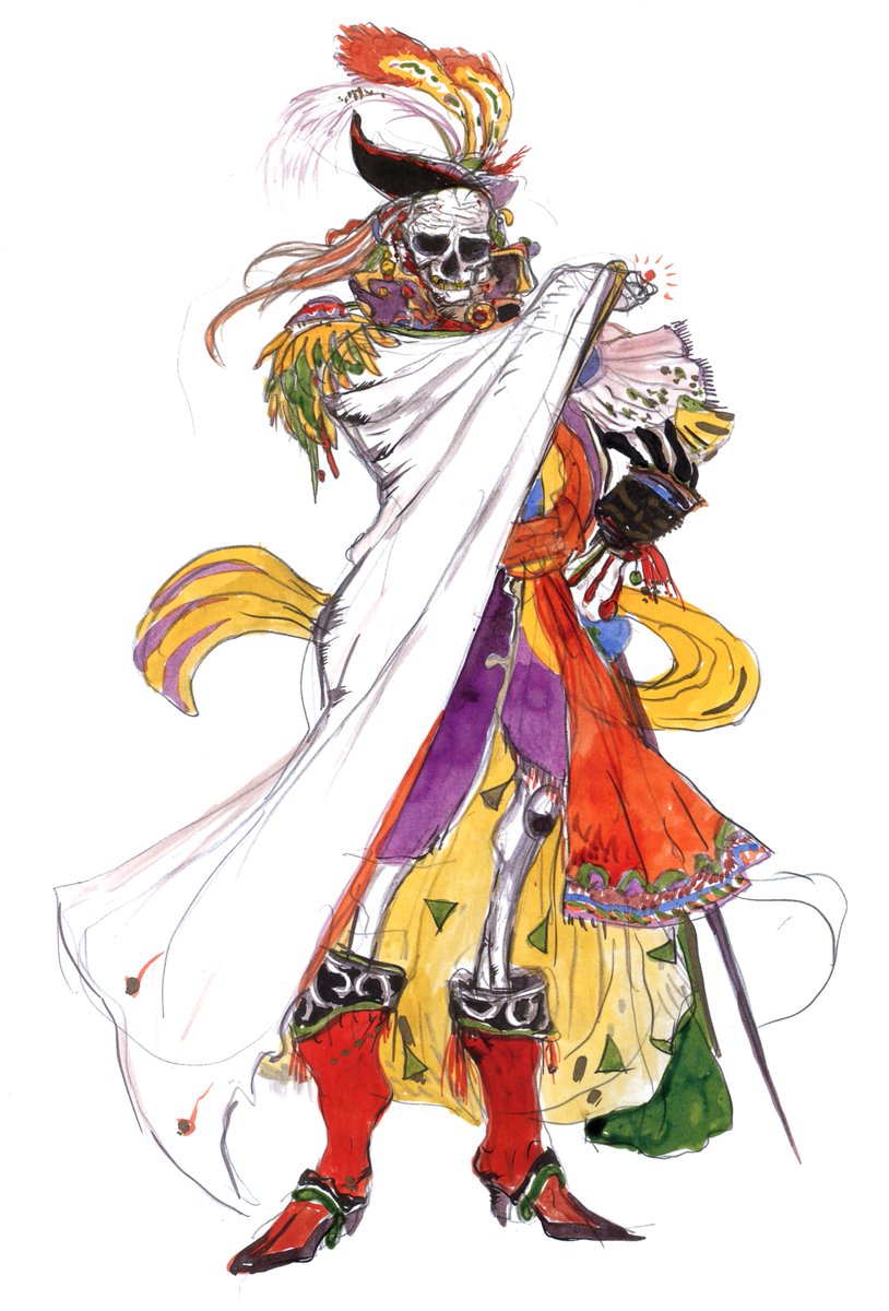 ArtShareHQ's tweet photo. #Illustration | FINAL FANTASY II ― "Iconic Designs"🖌️🎨

Artist: Yoshitaka Amano https://t.co/avRhcFbOw7