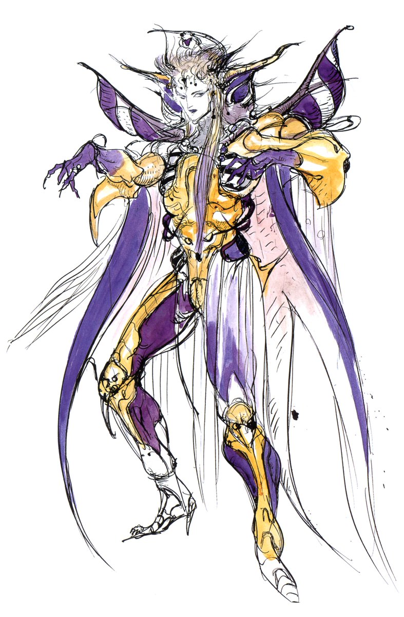 ArtShareHQ's tweet photo. #Illustration | FINAL FANTASY II ― "Iconic Designs"🖌️🎨

Artist: Yoshitaka Amano https://t.co/avRhcFbOw7