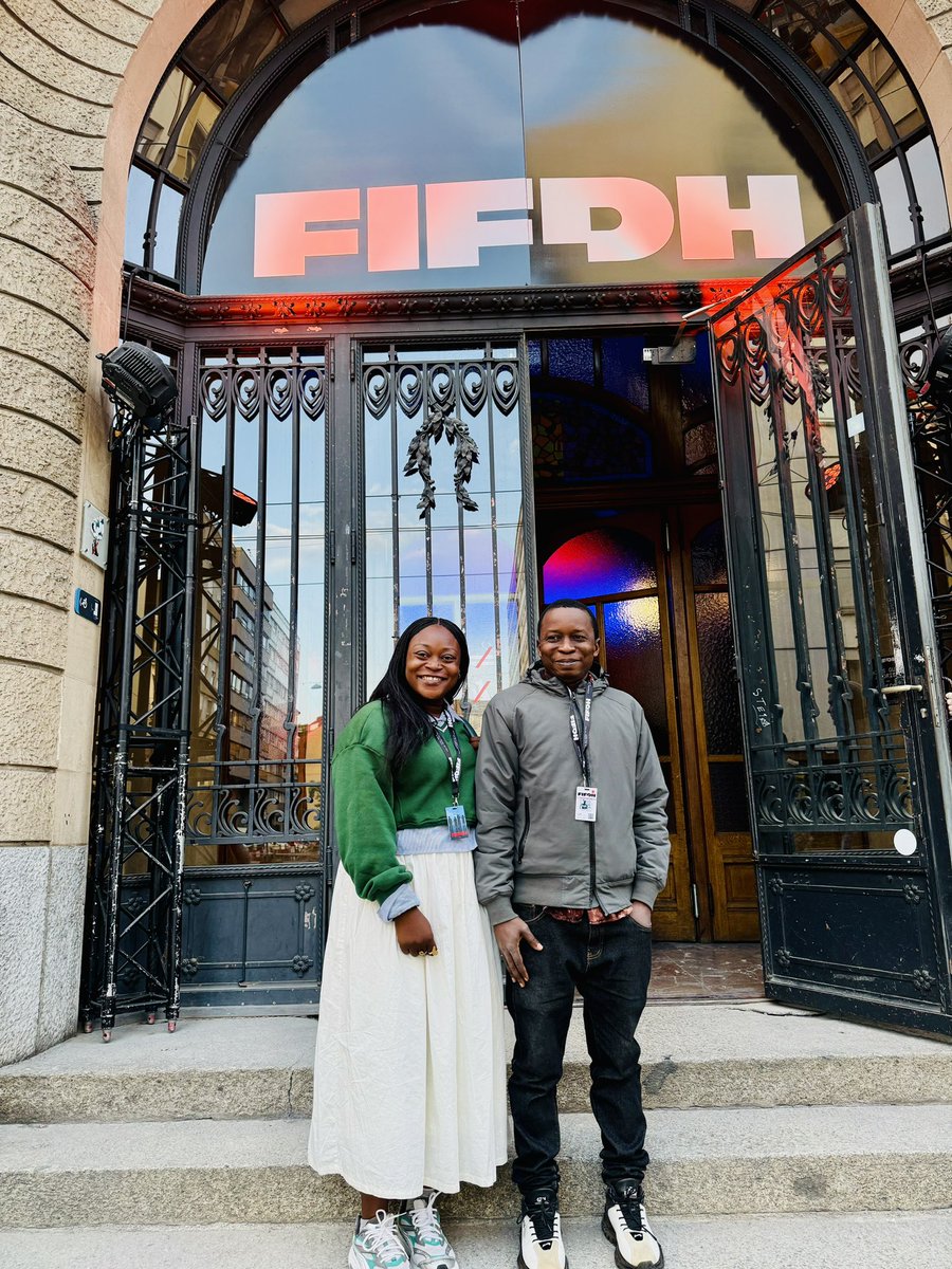 FreetownMedia's tweet photo. We are currently in Geneva, Switzerland, attending the FIFDH Impact Pitch, where we will be presenting our documentary film project, Ar-Mante Mu-Baike (Water Is Coming). https://t.co/htCcDVIs1W