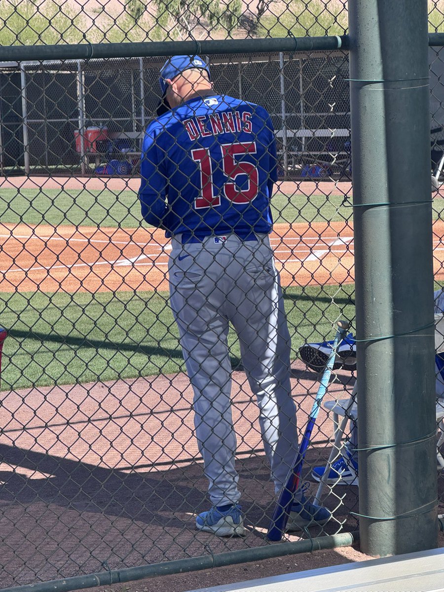 chaddennislca's tweet photo. Had a great time with this guy this weekend in Mesa at the Cubs Spring training facility!  Super proud of his commitment to his goals!  Proud papa getting to watch his son live out his dreams! Keep doing what you do Cody!!💪💪 https://t.co/RhuXiM5n7U
