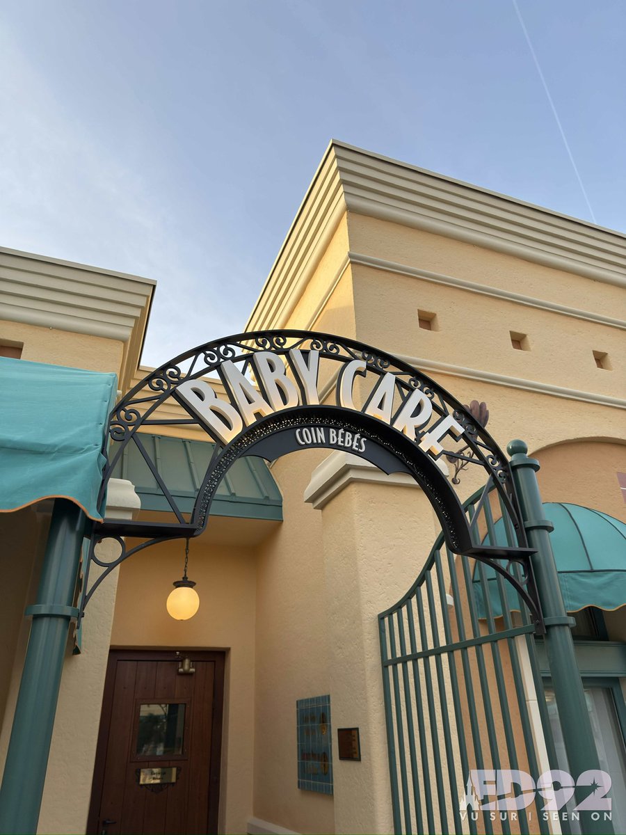 ED92Magic's tweet image. New and lovely baby🍼 care facilities have  opened at Walt Disney Studios✨

Magic spreads all over the walls with Mickey hanging around ❤️✨

Take a look 👀 

#Babycare #DisneylandParis