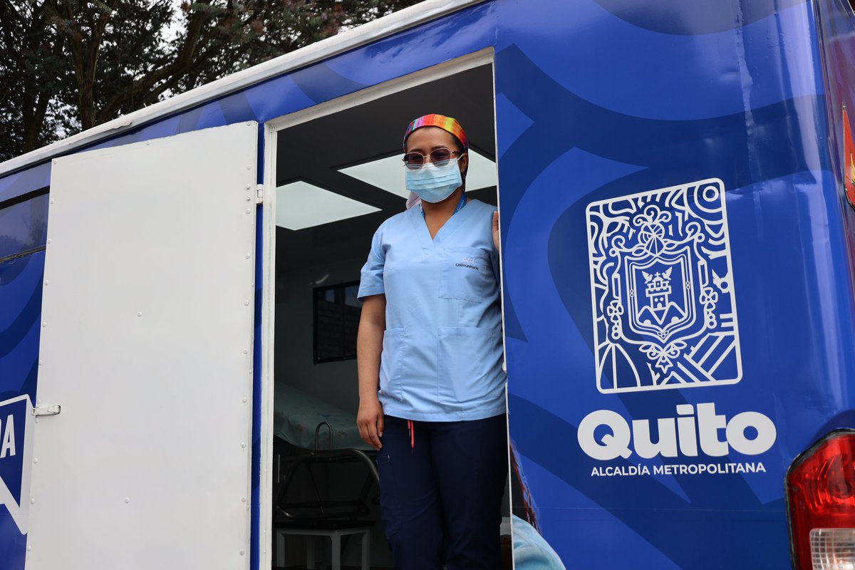 saludquito's tweet photo. #QuitoEsMujer | Hoy acercamos la salud a mujeres que, por su doble carga de cuidado, muchas veces no priorizan su bienestar. Este #8M, iniciamos Caravanas Salud Mujer, una estrategia del @MunicipioQuito que llevará atención preventiva e información a los barrios del DMQ. 1/2 https://t.co/8UCVAbbOB4
