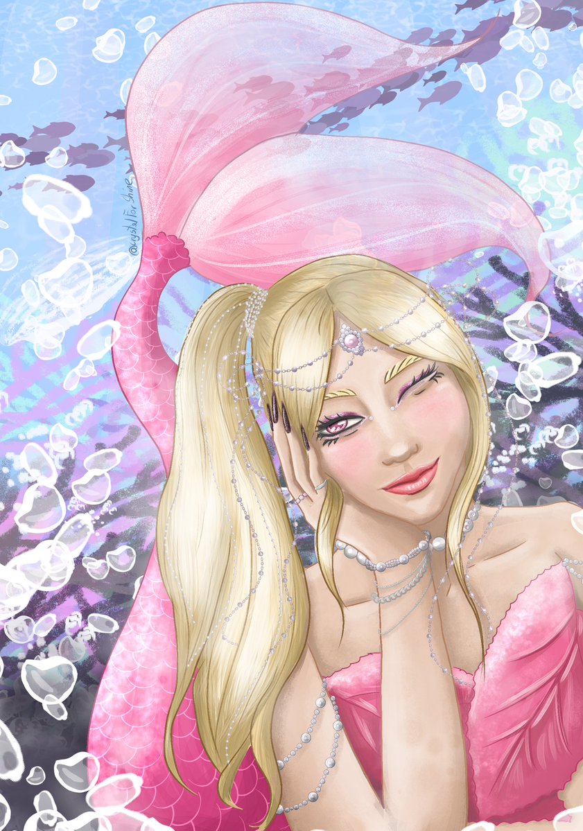 Beautiful mermaid princess 🩷🤭
#xlov #Rui #루이 #xlovfanart