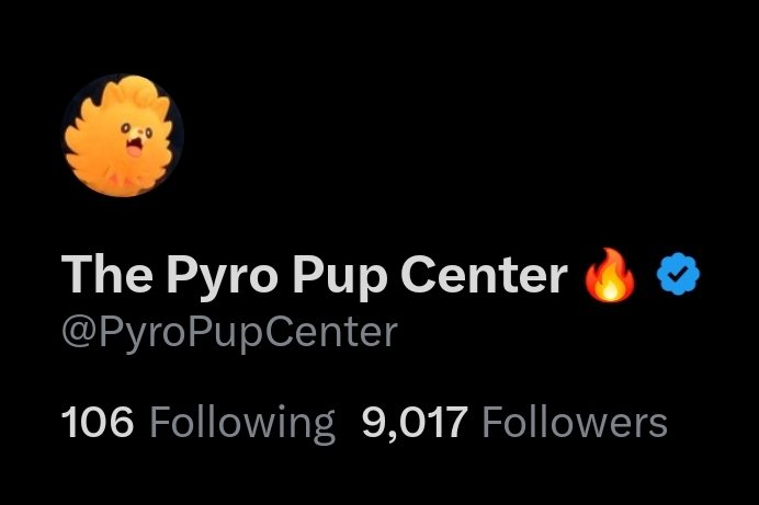 The Pyro Pup Center 🔥 tweet media