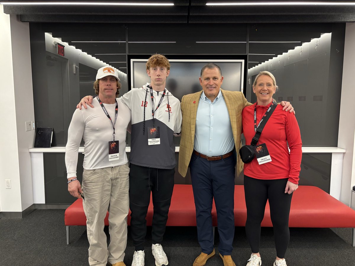 TagliaferriTrey's tweet photo. Always great to be back at @RFootball. Thank you @GregSchiano and @KirkCiarrocca for the time spent with me and showing me everything Rutgers has to offer. Love building relationships. @bccoachvito @BergenCathFBall @Tonyrazz03 @samspiegs @ChadSimmons_ @BillyEmbody @TomLoy247 @DemetricDWarren @KinslerLatish