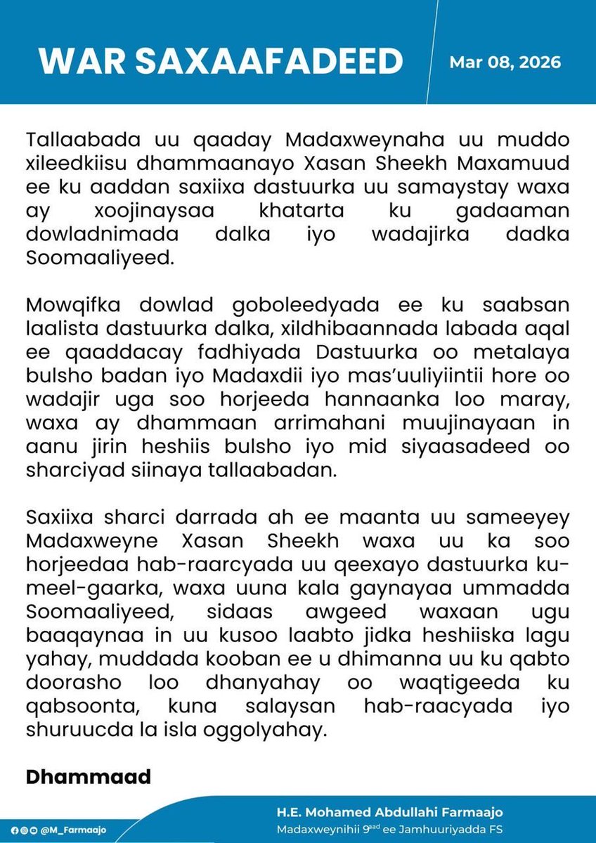 Somali Stream-Breaking tweet media