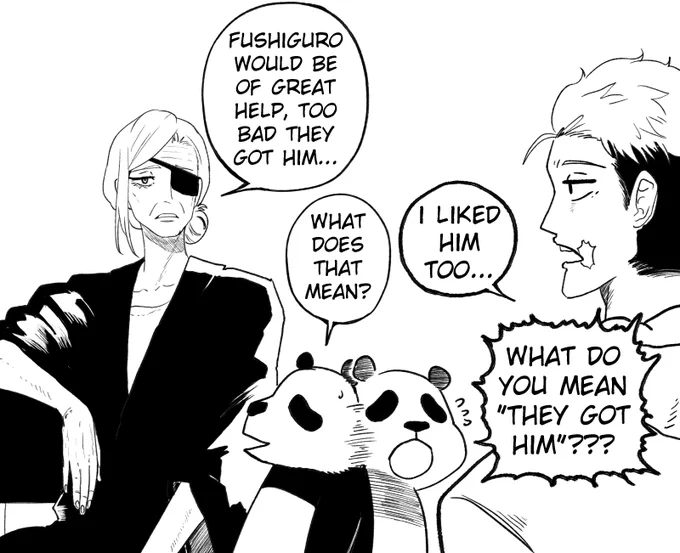 They got him, they got Megumi 