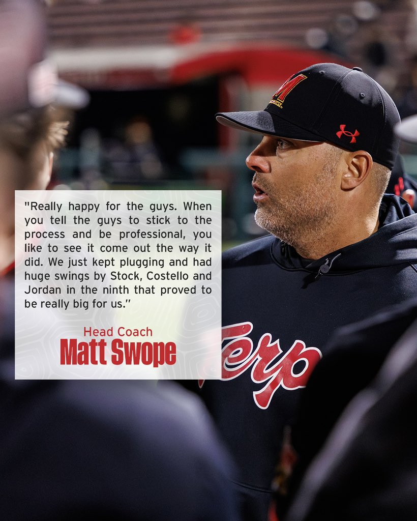 Maryland Baseball tweet media
