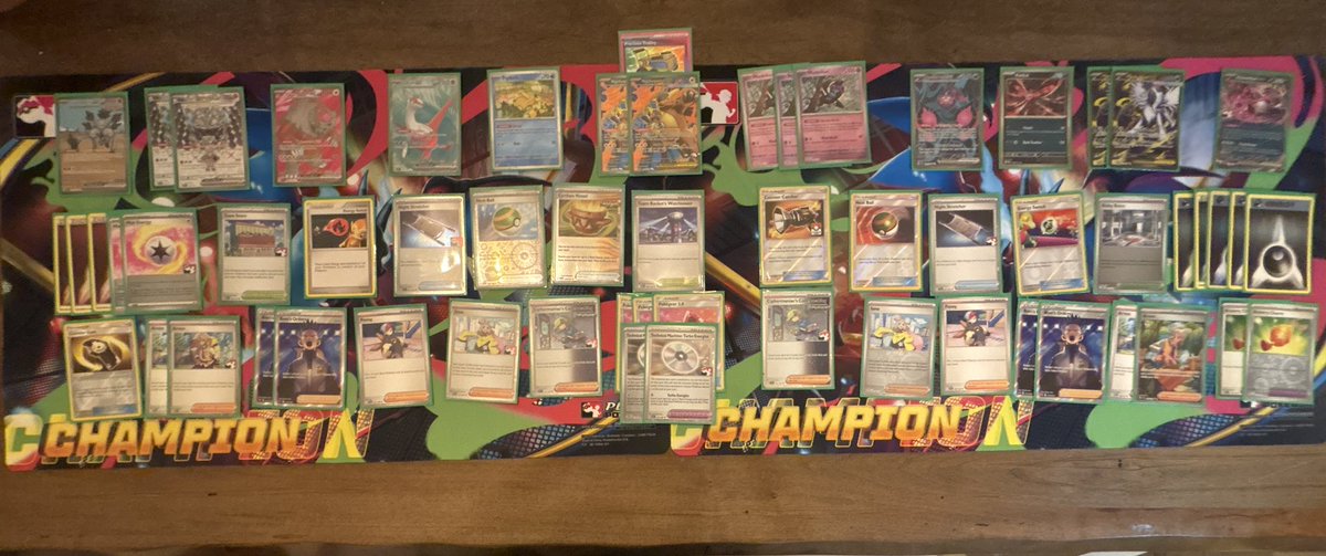 Fortemon312's tweet photo. Decided to go to the “Game Nook” cup today to have some fun, and now I’ve had my first double cup win weekend, never touched the Broken 60, helped that in round one against gardi went second and start Trolley Risky Ruins, decks too saucy https://t.co/okXuoVpt2r