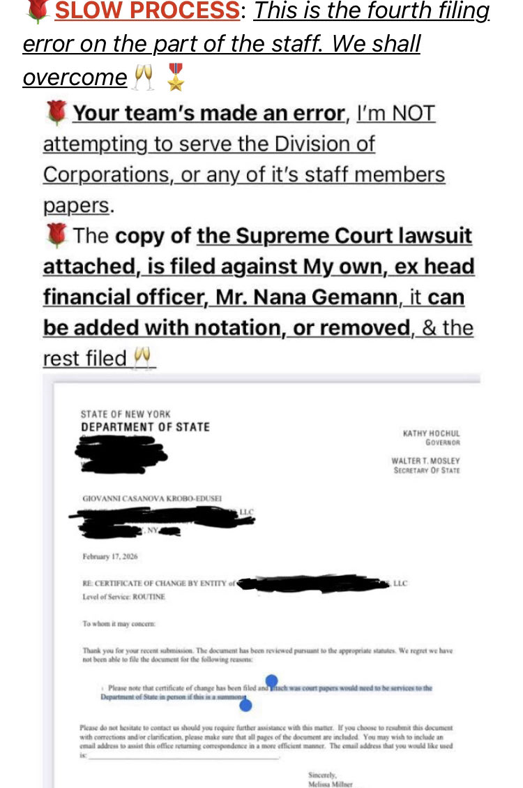 The2eyedman's tweet image. 🔑🧰BIG BUSINESS; slow process: Filing errors that delay My full business account access as I counter infiltrator staff larceny-embezzlement at the business I own.

#LetsFreeBeyonceFromJayZ  
#Killuminati #Jesus #God #StopGunControl #SuperlativeOrderSuperhuman
#JustKOSweCare🎖