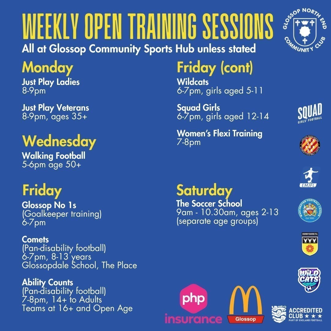 Glossop North End Community Club tweet media