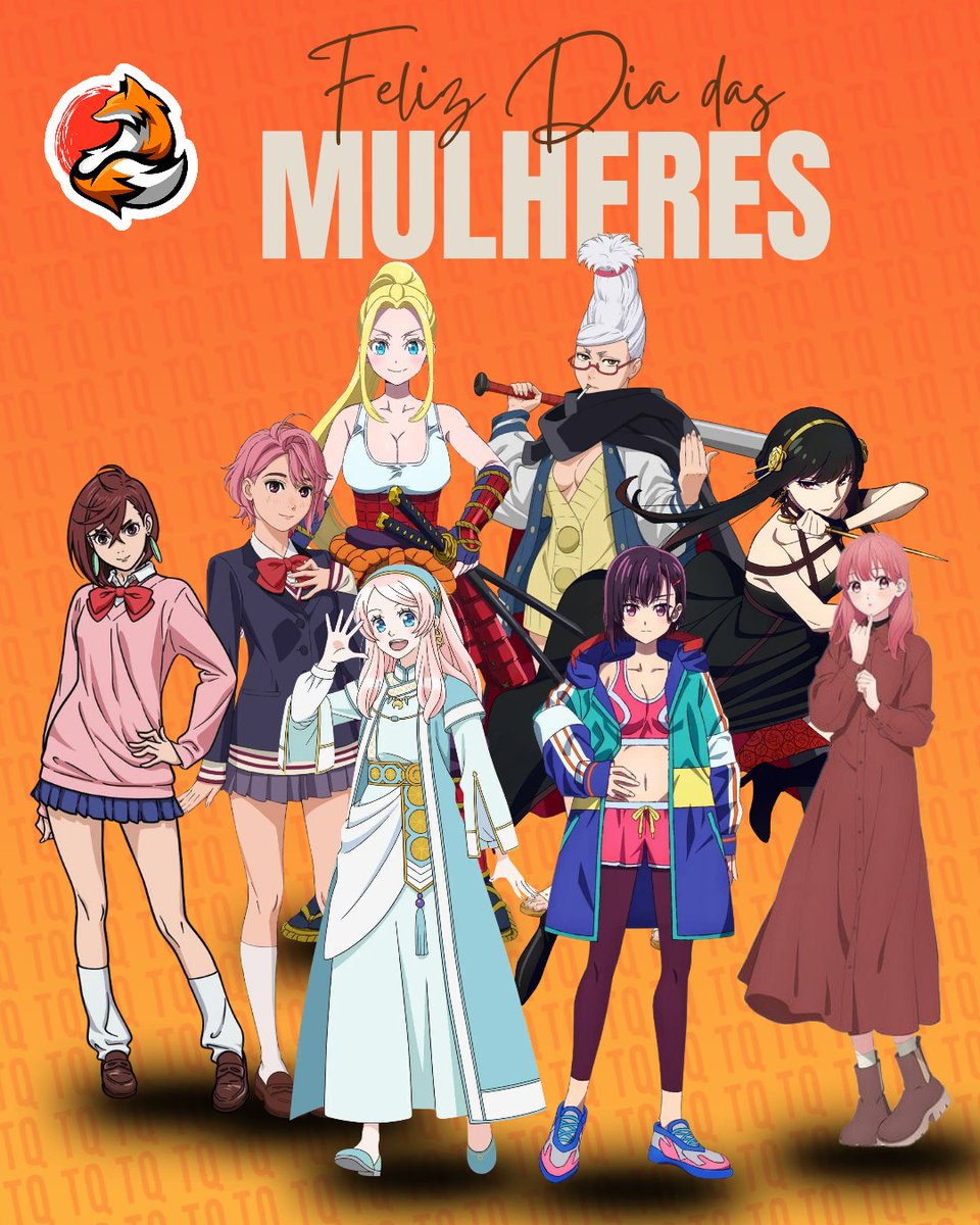 Um feliz dia das mulheres para todas mulheres da staff e as nossas leitoras!