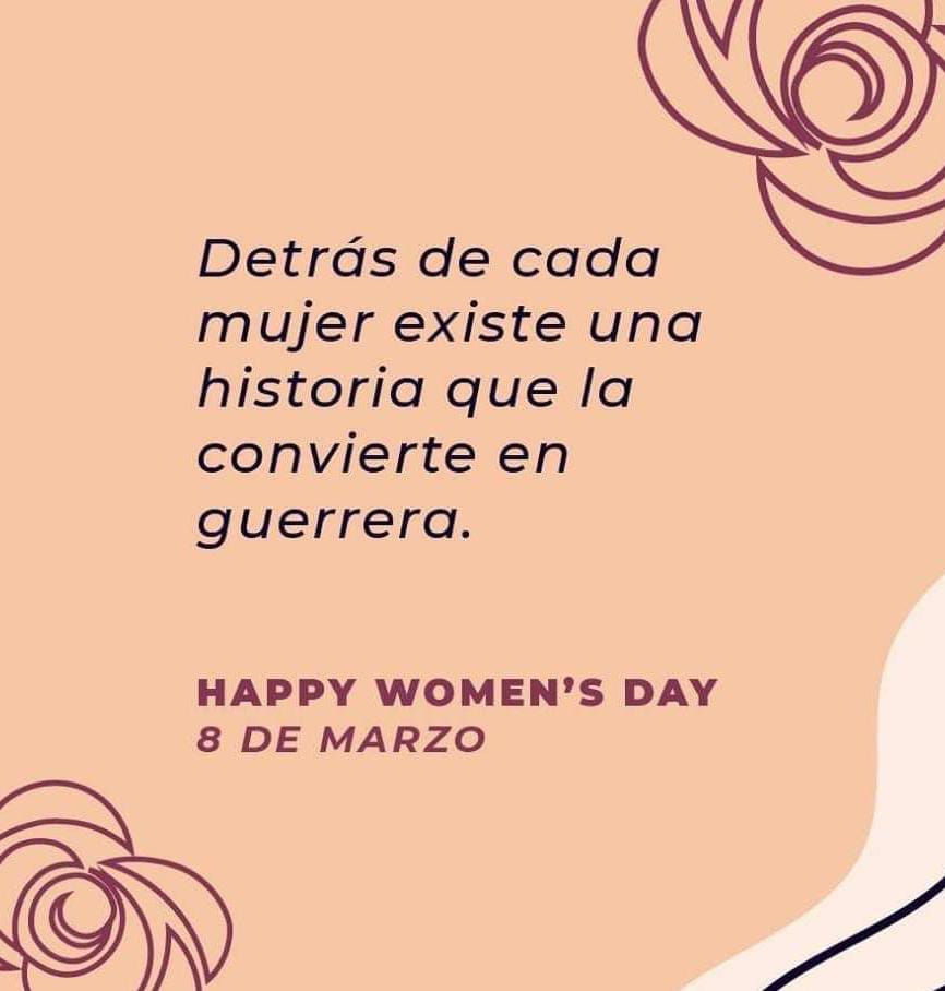 #DiaInternacionalDeLaMujer
 #FelizDiaDeLaMujer 
#8Marzo