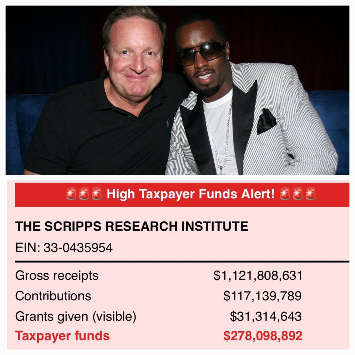 M3G3MIKEQ__17's tweet image. Ron Burkle received over $278 million in taxpayer dollars from USAID.

He was accused in court for having s*x with minors along with Bill Clinton.

He was also the godfather of Diddy's children.