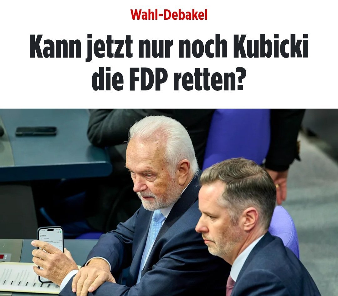 Bei Springer haben sie wieder eimerweise Lack gesoffen.