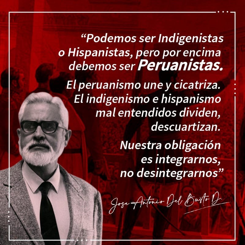 ElPeruanista7's tweet photo. El Peruanismo es el presente y el futuro.
🇲🇪🇯🇪🇵🇪

#Peruanidad #Peruanistas #Peruanismo #Historia #Artes #Cultura #Presente #Futuro #Continuidad #Unidad #Patriamilenaria #Nacionquintocentenaria #Estadobicentenario #Mestizaje #Cristiandad #Antuco #JoseAntonioDelBusto #Peru https://t.co/9gFYk0Uwvs
