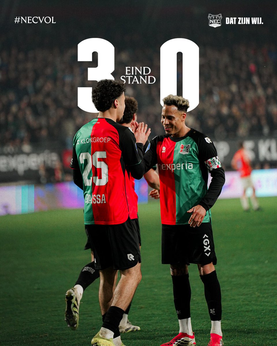 N.E.C. Nijmegen tweet media